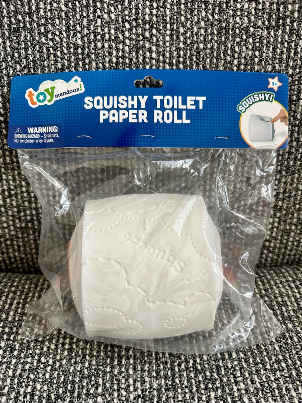 Toymendous Squishy Toilet Paper Roll Viral Squishy Toy